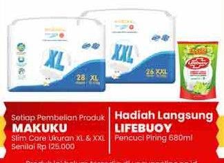 Promo Harga Makuku Air Diapers Slim Pants XXL28, XXL26, XL32, XL28 26 pcs - Yogya