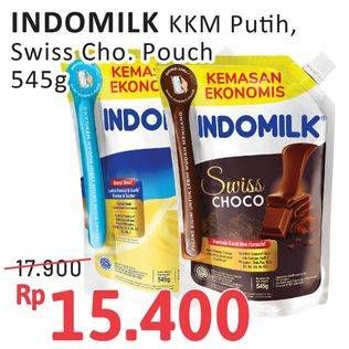 Promo Harga Indomilk Susu Kental Manis Cokelat, Plain 545 gr - Alfamidi