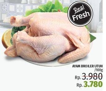 Promo Harga Ayam Broiler per 100 gr - LotteMart