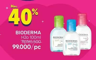 Promo Harga Bioderma Hydrabio H2O 100 ml - Guardian