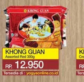 Promo Harga Khong Guan Assorted Biscuits 300 gr - Yogya