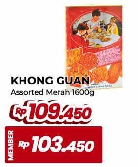 Khong Guan Assorted Biscuit Red