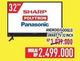 Promo Harga Promo LED Android Smart TV 32 Inch  - Hypermart