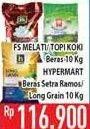 Promo Harga FS Melati/ Topi Koki/ Hypermart Beras 10kg  - Hypermart