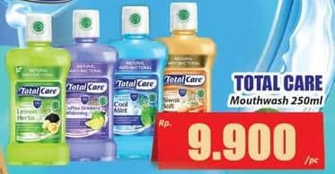 Promo Harga Total Care Mouthwash 250 ml - Hari Hari