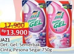 Promo Harga ATTACK Jaz1 DeterGel Pesona Segar, Semerbak Cinta 750 ml - Alfamart