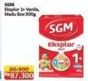 Promo Harga SGM Eksplor 1+ Susu Pertumbuhan Madu, Vanila 900 gr - Alfamart