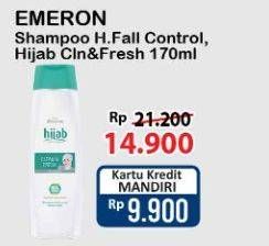 EMERON Shampoo Hair Fall Control, Hijab Clean & Fresh 170ml