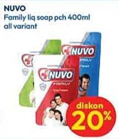 Promo Harga Nuvo Body Wash All Variants 450 ml - Hypermart