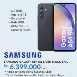 Promo Harga Samsung  Galaxy A54 8 GB + 256 GB 1 pcs - Carrefour