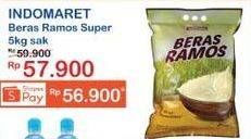 Promo Harga Indomaret Beras Ramos Super 5000 gr - Indomaret