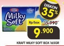 Promo Harga KRAFT Milky Soft 165 gr - Superindo