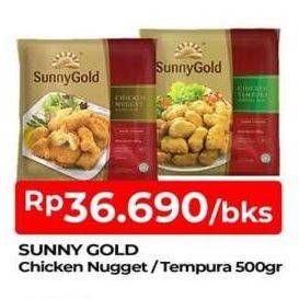 Promo Harga Sunny Gold Chicken Nugget/ Tempura 500Gr  - TIP TOP