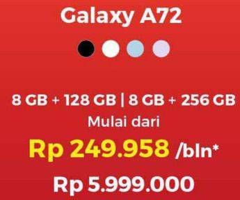 Promo Harga SAMSUNG Galaxy A72  - Erafone