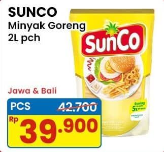 Promo Harga Sunco Minyak Goreng 2000 ml - Indomaret