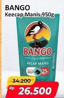 Promo Harga Bango Kecap Manis 950 gr - Alfamart