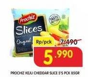 Promo Harga PROCHIZ Slices 5 pcs - Superindo