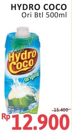 Promo Harga Hydro Coco Minuman Kelapa Original 500 ml - Alfamidi