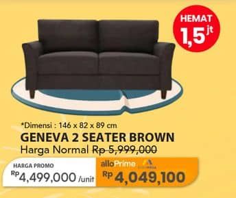 Promo Harga Sofa 2 Seater  - Carrefour