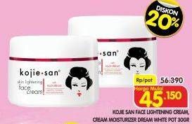 Promo Harga Kojie San Face Lightening Cream/Kojie San Face Cream Moisturizer  - Superindo