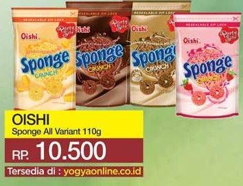 Promo Harga OISHI Sponge Crunch All Variants 110 gr - Yogya