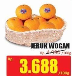 Promo Harga Jeruk Wogan per 100 gr - Hari Hari