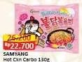Promo Harga Samyang Hot Chicken Ramen Carbonara 130 gr - Alfamart