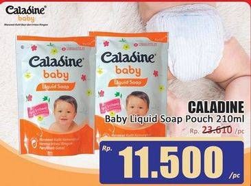 Promo Harga Caladine Baby Liquid Soap Anti Irritant 210 ml - Hari Hari