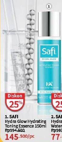 Promo Harga Safi Hydra Glow Hydrating Toning Essence 150 ml - Guardian