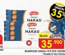 Promo Harga Bumifood Hakau 222 gr - Superindo