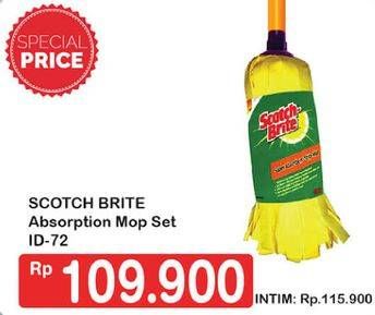 Promo Harga 3M SCOTCH BRITE Absorption Mop ID-72  - Hypermart