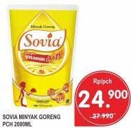 Promo Harga SOVIA Minyak Goreng 2 ltr - Superindo