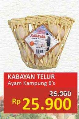 Promo Harga Kabayan Telur Ayam Kampung per 6 pcs - Alfamidi