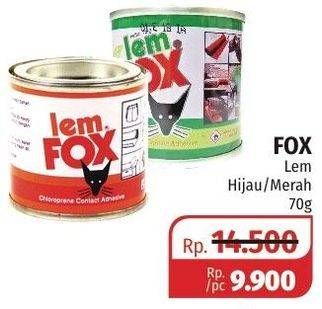 Promo Harga Fox Lem Merah/Hijau  - Lotte Grosir