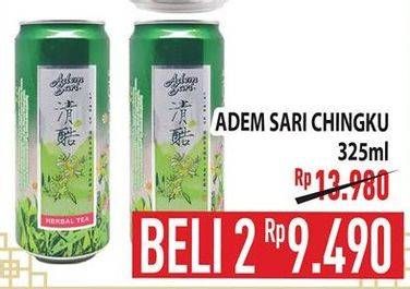 Promo Harga ADEM SARI Ching Ku per 2 kaleng 325 ml - Hypermart