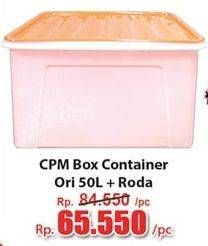 Promo Harga CPM Container Box + Roda 50000 ml - Hari Hari