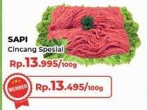 Promo Harga Daging Cincang Sapi Special per 100 gr - Yogya