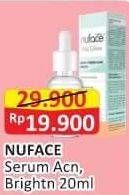Promo Harga NUFACE Nu Glow Serum Acne Prone Care, Brighten Supple Skin 20 ml - Alfamart