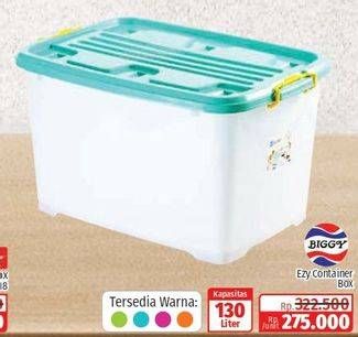 Promo Harga EZY Box Container 130000 ml - Lotte Grosir