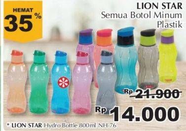Promo Harga LION STAR Hydro Bottle NH-76 800 ml - Giant