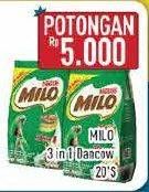 Promo Harga MILO ActivGo 3in1 per 20 sachet - Hypermart