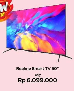 Promo Harga REALME Smart TV LED 50 Inch  - Erafone
