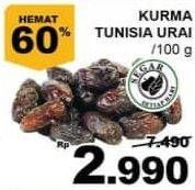 Promo Harga Kurma Tunisia Urai per 100 gr - Giant