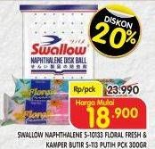 Promo Harga SWALLOW Naphthalene   - Superindo