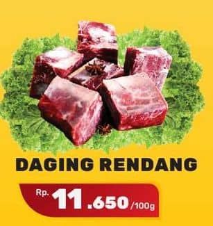 Promo Harga Daging Rendang Sapi per 100 gr - Yogya