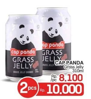 Promo Harga Cap Panda Minuman Kesehatan Cincau 310 ml - LotteMart