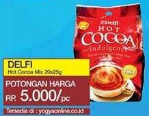 Promo Harga Delfi Hot Cocoa Indulgence 20 pcs - Yogya