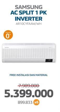 Promo Harga LG AR10CYFAAW/WH  - Electronic City