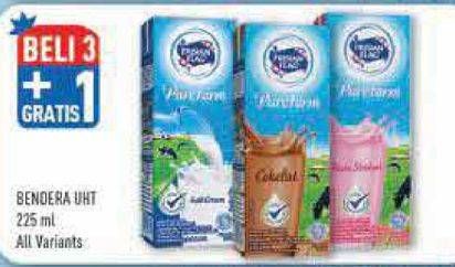 Promo Harga FRISIAN FLAG Susu UHT Purefarm All Variants 225 ml - Hypermart