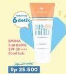 Promo Harga Emina Sun Battle SPF 30+ PA+++ 60 ml - Indomaret